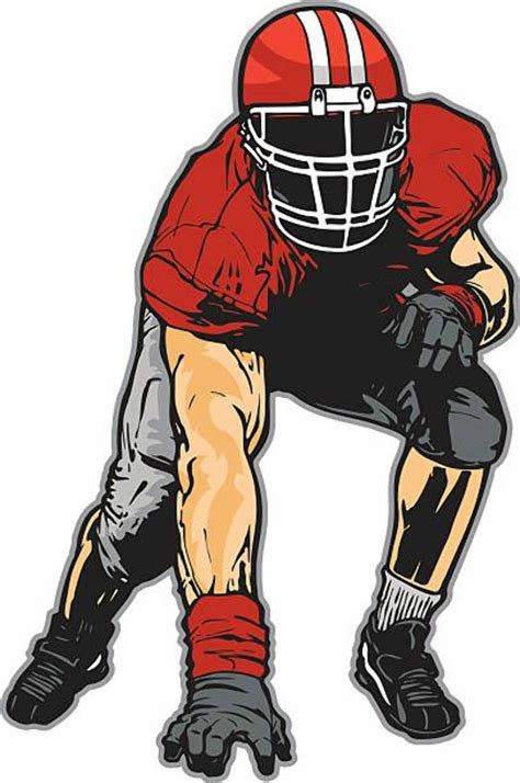 football player clipart